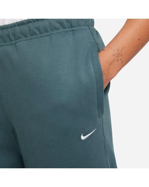 Nike Blue (Wmns) Solo Swoosh Sweatpants