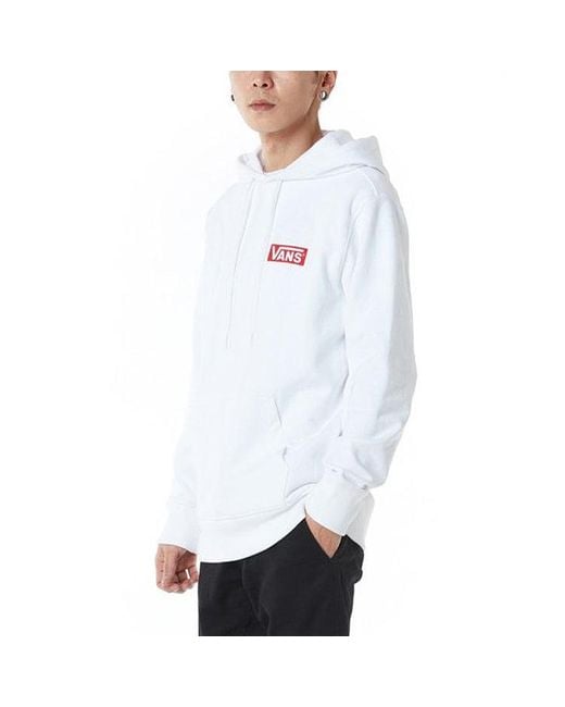 Vans White Back Printing Pattern Casual Couple Style for men