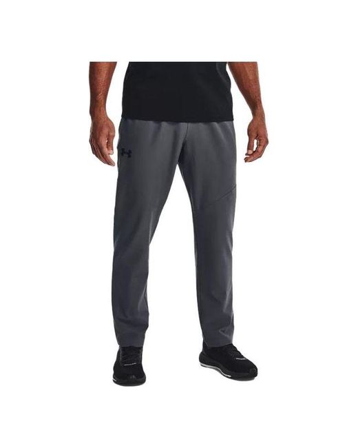 Under Armour Blue Elite Straight Leg Pants 'Pitch' for men