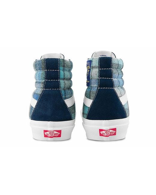 Vans Blue Pendleton X Sk8-Hi 38 Dx 'Anaheim Factory for men