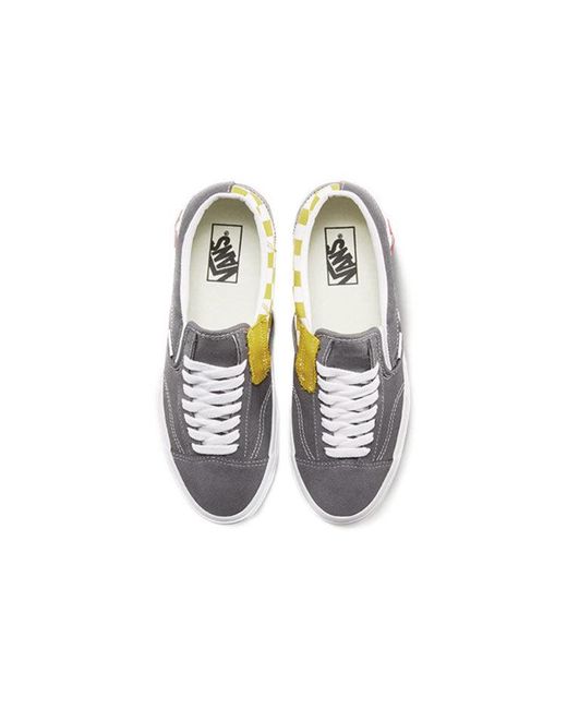 Vans White Slip-On Cap 'Checkerboard for men