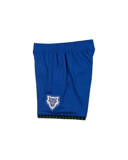 Mitchell & Ness Blue X Nba Minnesota Timberwolves 2003-04 Swingman Shorts for men