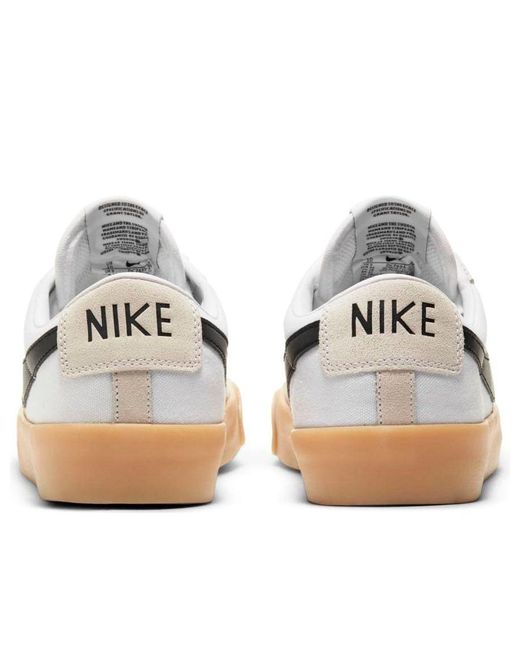 Nike White Sb Zoom Blazer Low Pro Gt Gum' for men