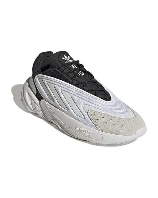 Adidas White Ozelia Shoes for men