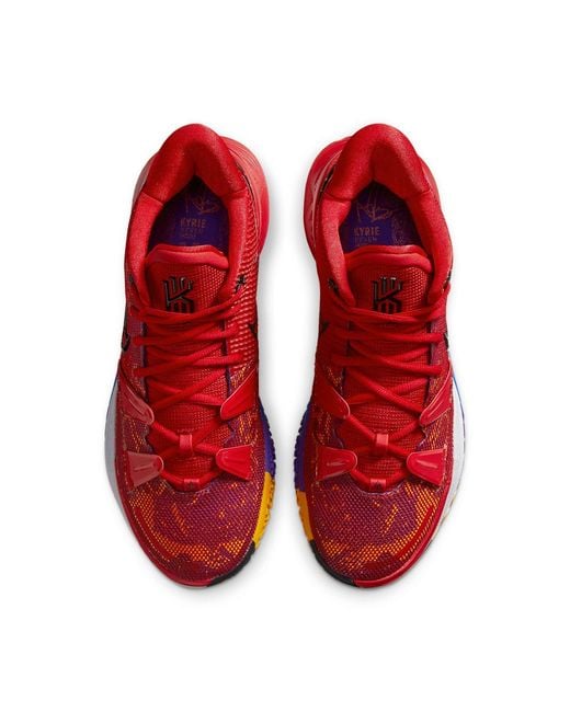 Nike Red Kyrie 7 'Icons Of Sport' for men