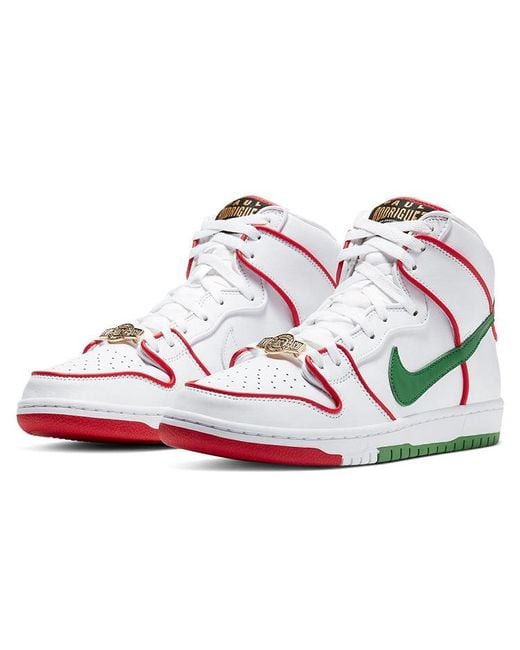 Nike Green X Paul Rodriguez Sb Dunk High Premium 'Boxing' for men