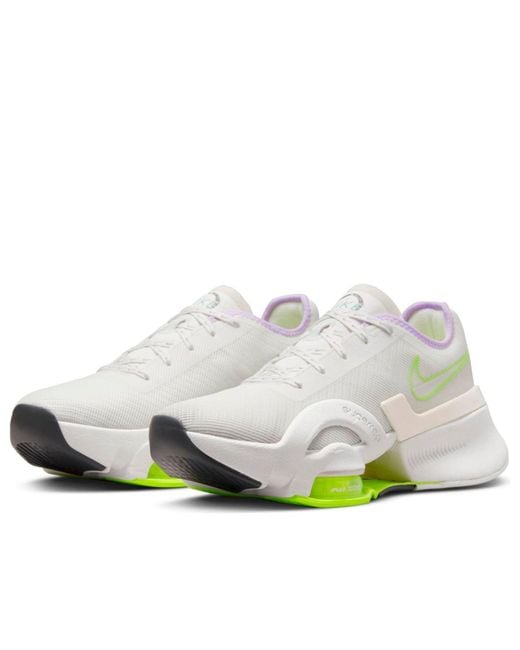 Nike White (Wmns) Air Zoom Superrep 3 Premium Volt'