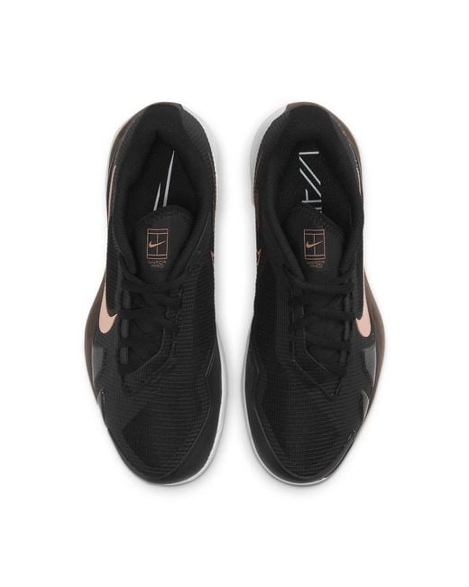 Nike Black (Wmns) Court Air Zoom Vapor Pro Metallic Bronze'