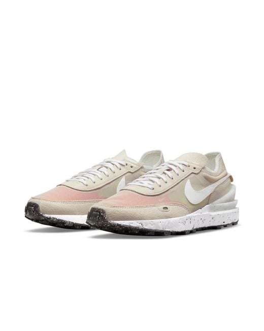 Nike White Waffle One Crater Se
