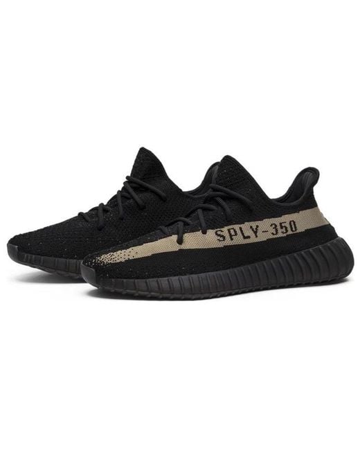 Adidas Black Yeezy Boost 350 V2 for men