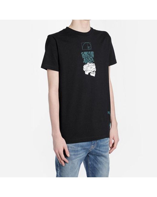 Off-White c/o Virgil Abloh Black C/O Virgil Abloh Fibonacci Dripping Arrows Slim for men