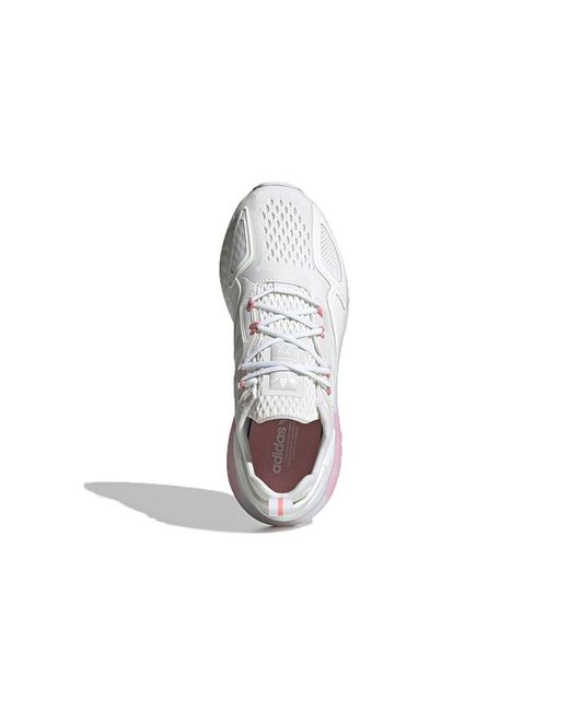 Adidas White (Wmns) Zx 2K Boost 'Footwear'