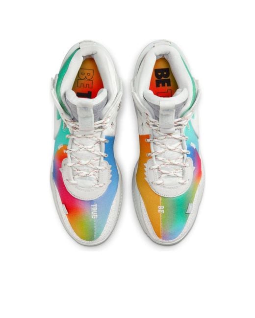 Nike Blue Air Deldon Be True Basketball Shoes for men
