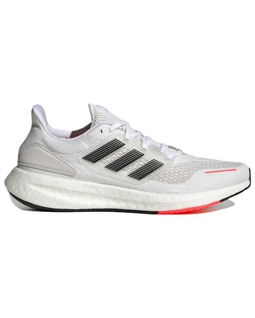 Adidas White Pureboost 22 for men