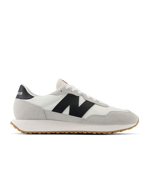 New Balance White 237 for men