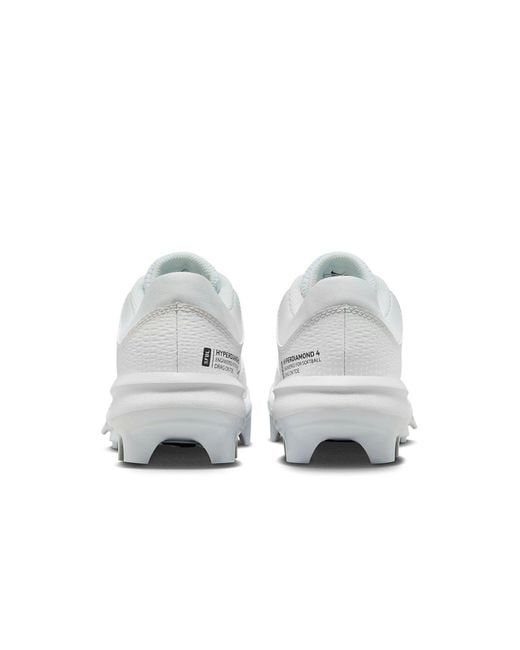Nike White (Wmns) Hyperdiamond 4 Pro Mcs