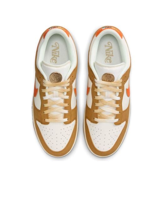 Nike Brown Dunk Low Retro 'Sail Safety Wheat' for men
