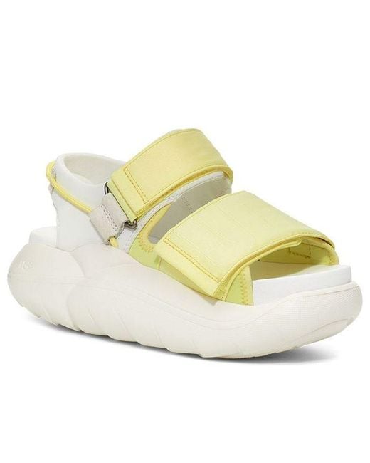 Ugg Metallic (Wmns) La Cloud Strap Flatform Sandal 'Neon'