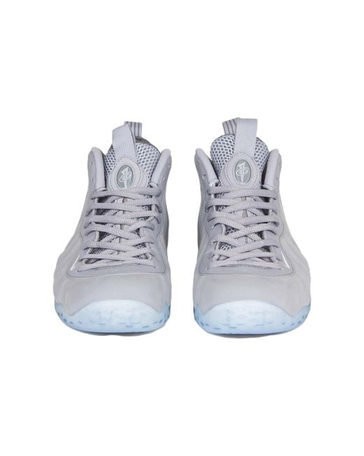 Nike Blue Air Foamposite One Prm 'Wolf' for men