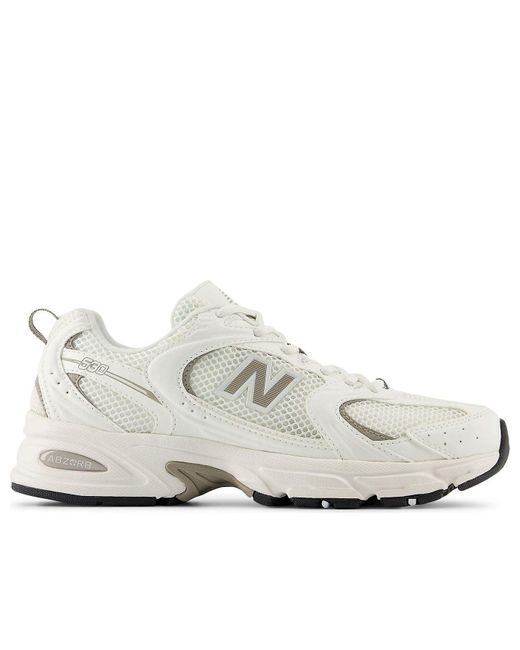 New Balance White 530 'Arid Stone' for men