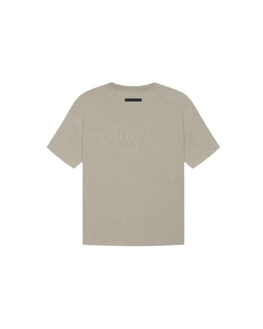 Fear Of God Gray Ss21 Short Sleeve Tee for men
