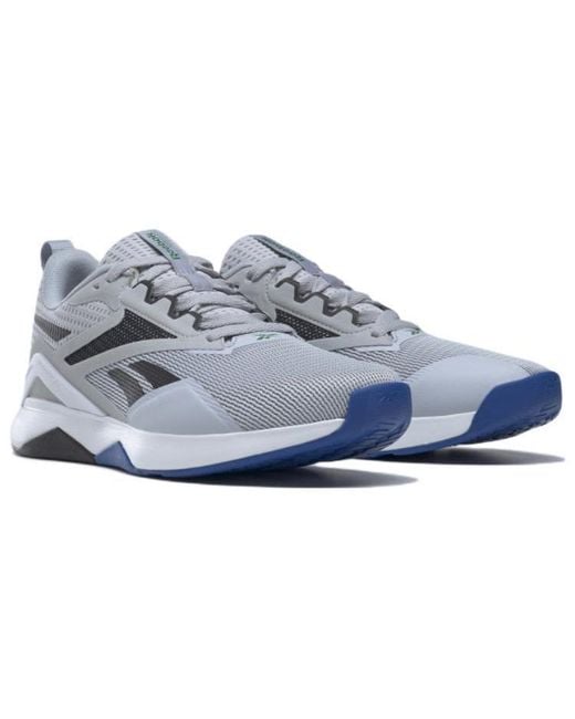 Reebok Gray Nanoflex Tr 2.0 'Cold' for men