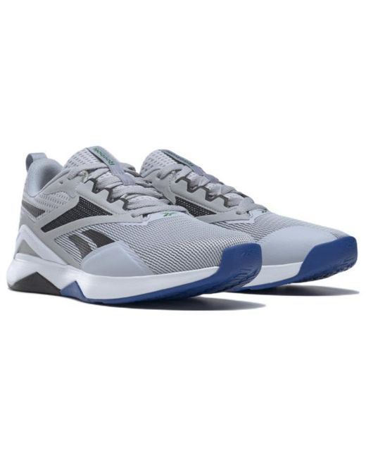 Reebok Gray Nanoflex Tr 2.0 'Cold' for men