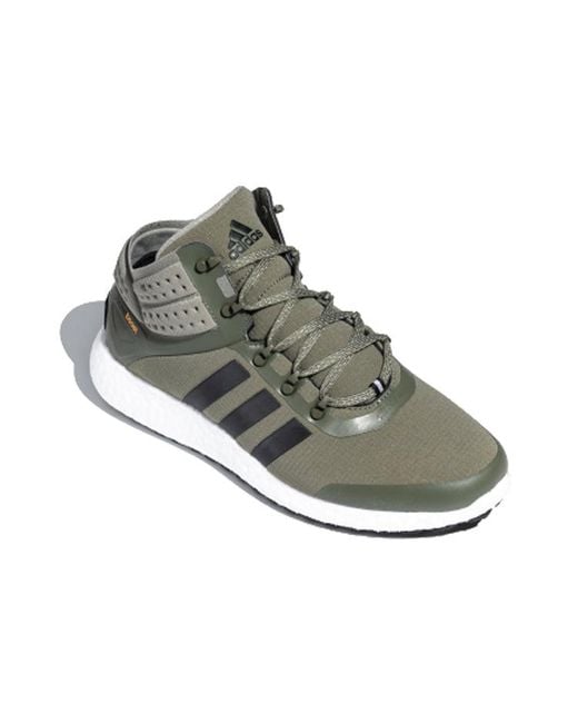 Adidas White Rocketboost Mid for men
