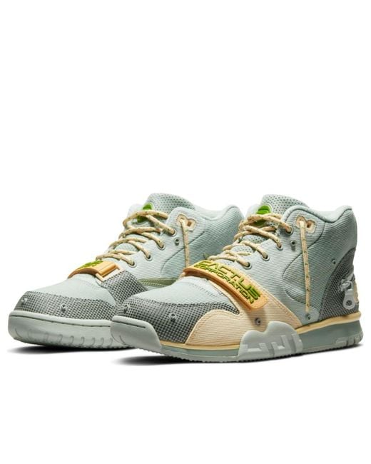 Nike Green X Travis Scott Air Trainer 1 Sp Haze" Sneakers for men