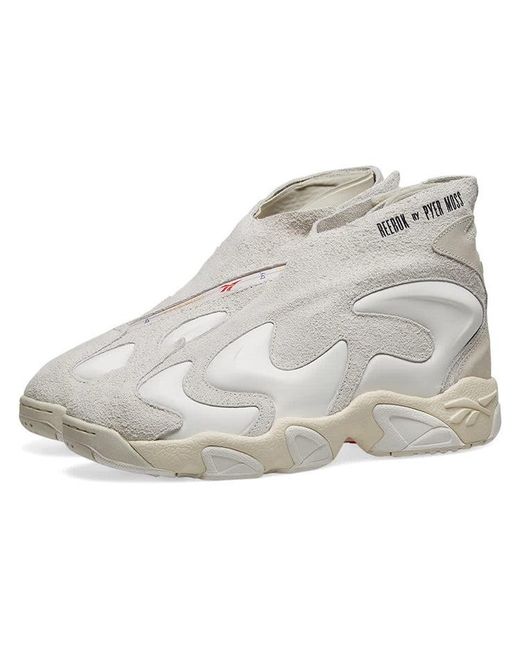 Reebok White Pyer Moss X Mobius Experiment 3 'Chalk' for men