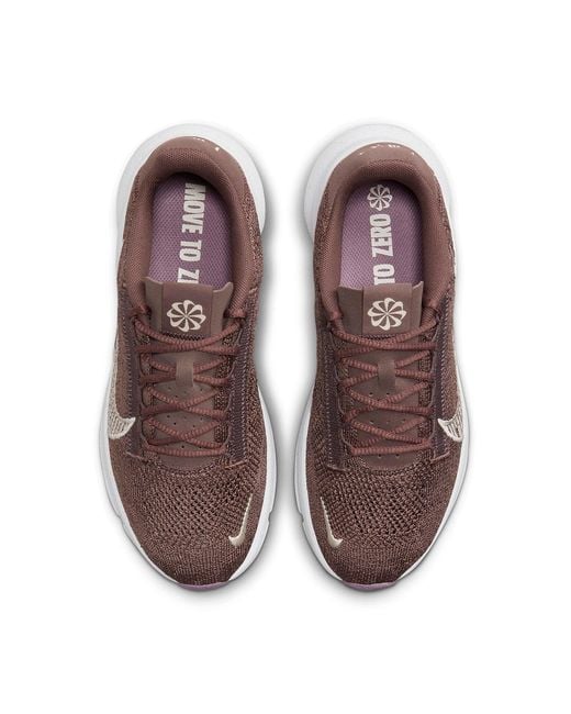 Nike Brown (Wmns) Superrep Go 3 Flyknit Next Nature 'Plum Eclipse'