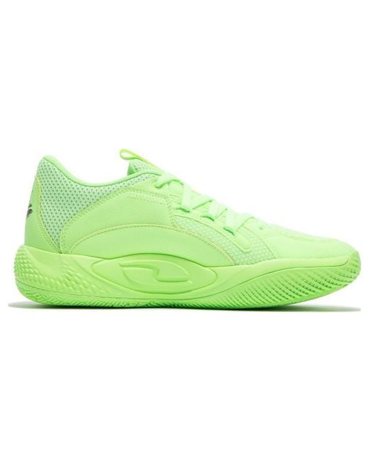 PUMA Green Court Rider Chaos 'Fizzy Lime' for men