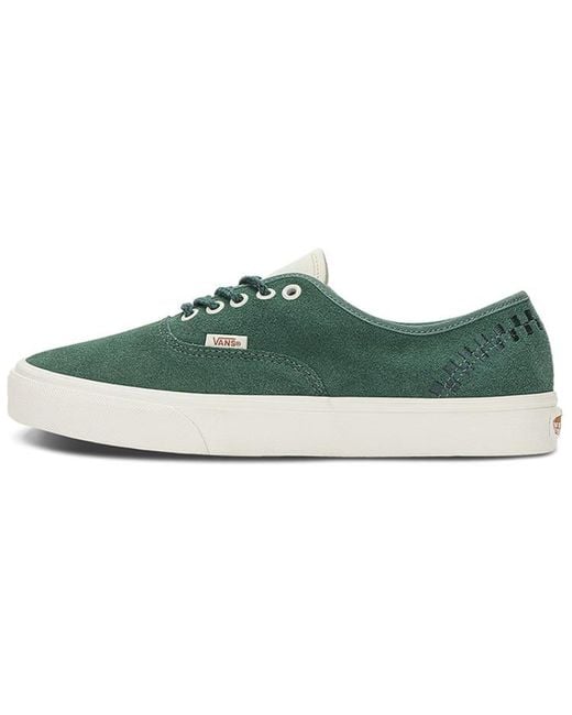 Vans Green Authentic 'Field Daze for men