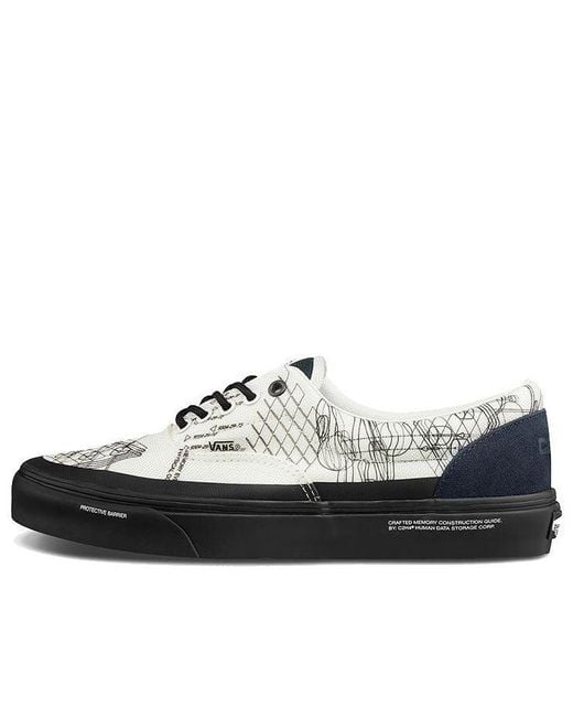 Vans Black C2H4 X Era 'Virtual Reality Alpha' for men
