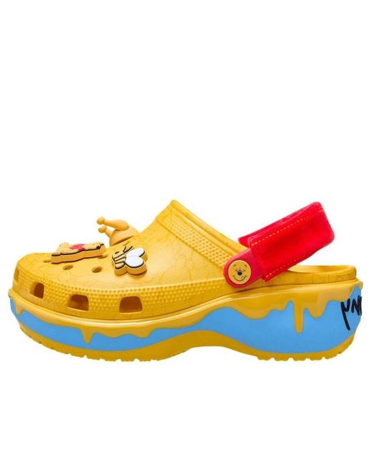 CROCSTM Yellow (Wmns) X Disney Winnie The Pooh Classic Platform Clog