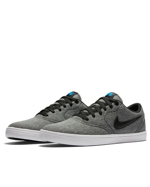 Nike Brown Check Solarsoft Canvas Sb for men