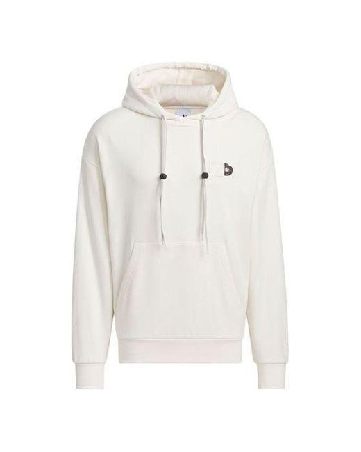 Adidas White Originals V-Day Hoodie Asia Sizing for men