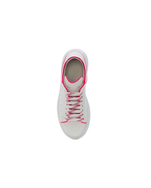 McQueen White (Wmns) Oversized Sneakers 'Fluo'