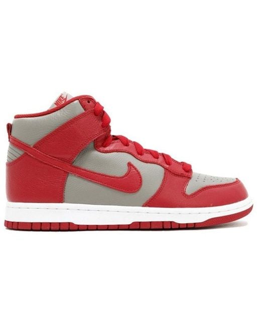 Nike Red Dunk High 'Unlv' for men