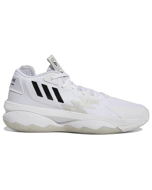 Adidas White Dame 8 'Admit One for men