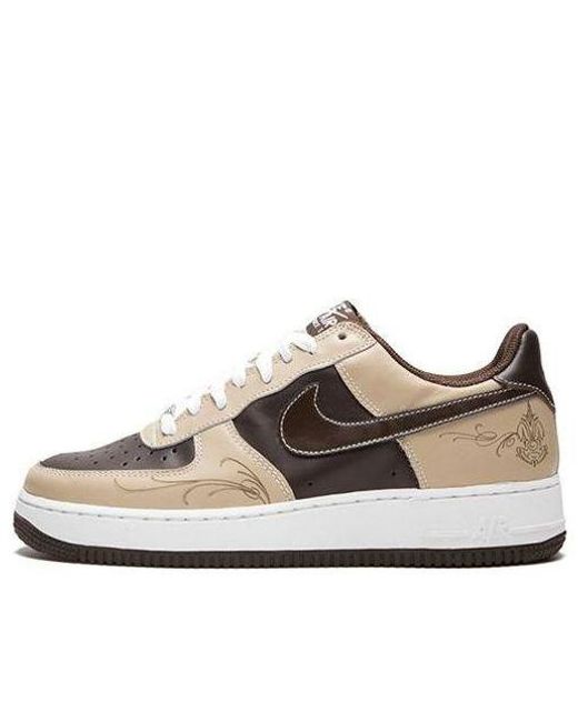 Nike Brown Air Force 1 Pride' for men