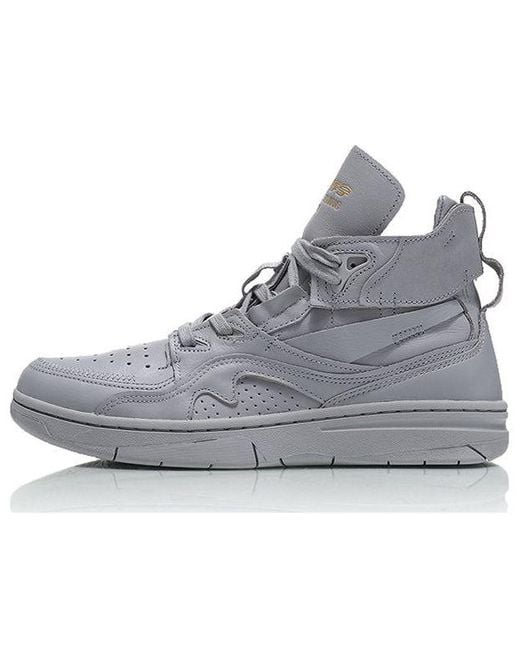 Li-ning Gray 2018 Paris Fashion Week 937 Ace for men