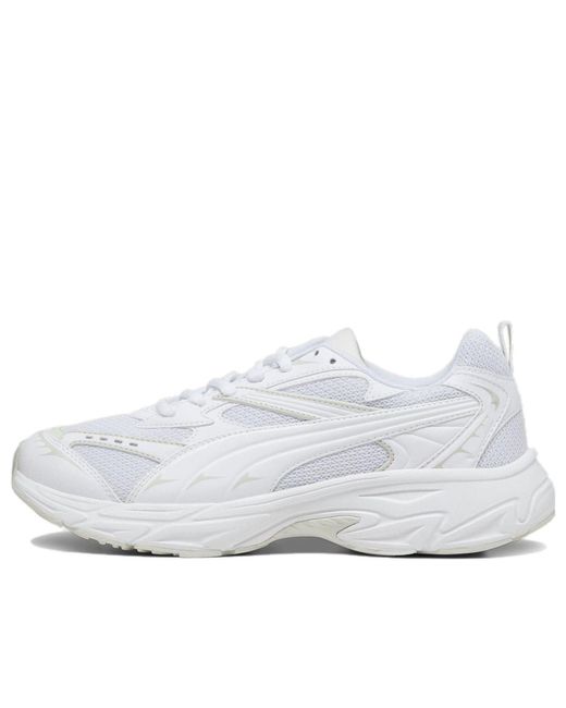 PUMA White Morphic Base Sneakers Trainers for men
