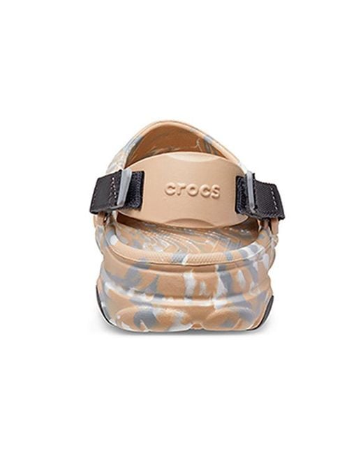 CROCSTM Natural All Terrain Marbled Classic Clog 'Chai Multi' for men