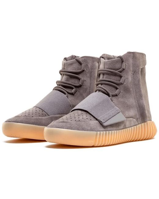 Adidas Gray Yeezy Boost 750 Gum' for men