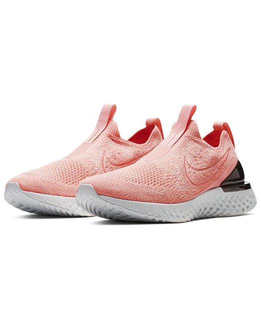 Nike Pink (Wmns) Epic Phantom React Flyknit 'Bright Melon'