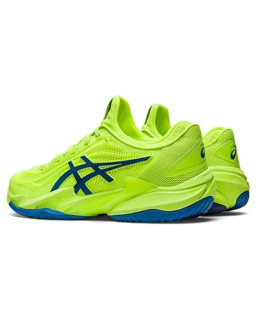 Asics Green Court Flytefoam 3 Tennis Shoes