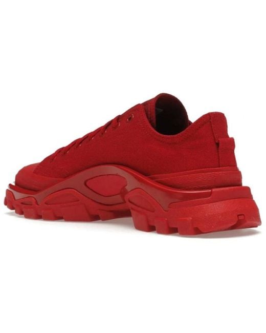 Adidas Red X Raf Simons Detroit Runner for men