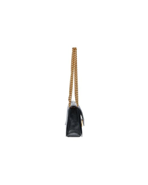 Balenciaga Black (Wmns) Crush Small Chain Bag