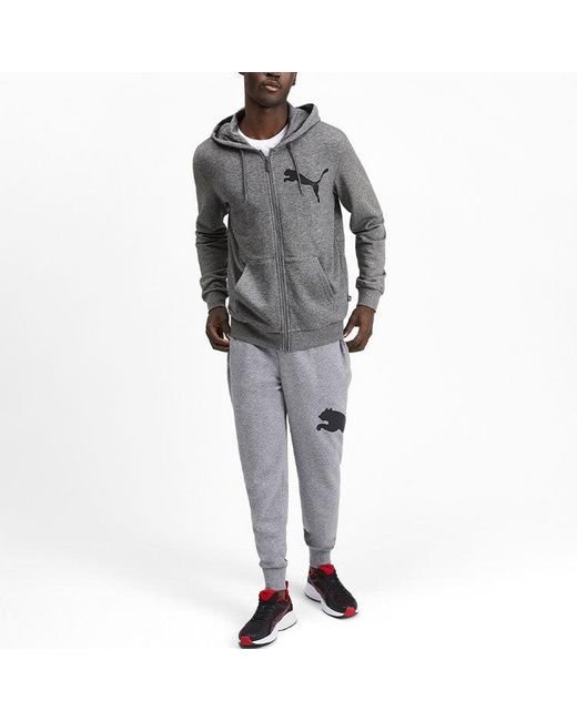 PUMA Gray Training Jacket for men